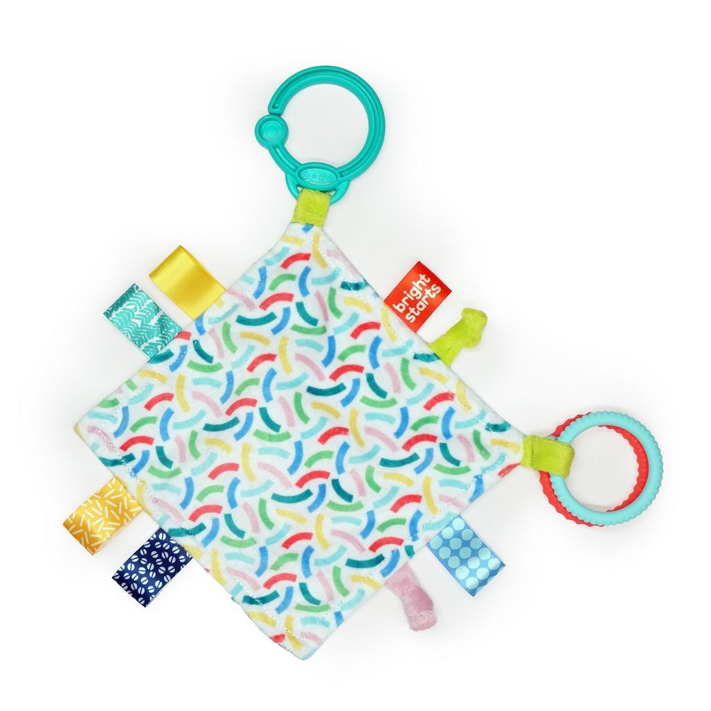 BRIGHT STARTS Dečka maznacia na C krúžku Fuzzy Feelies™ 0m+ – Obrázok 3