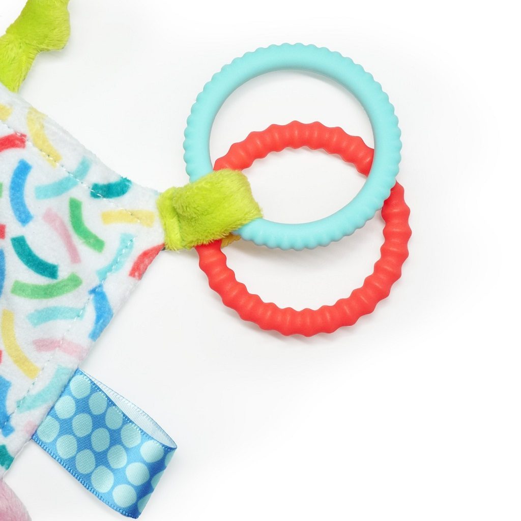 BRIGHT STARTS Dečka maznacia na C krúžku Fuzzy Feelies™ 0m+ – Obrázok 4