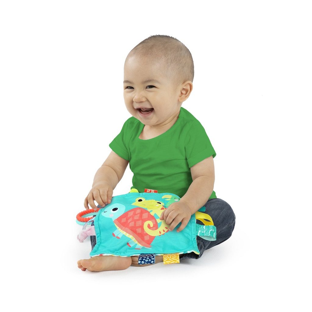 BRIGHT STARTS Dečka maznacia na C krúžku Fuzzy Feelies™ 0m+ – Obrázok 5