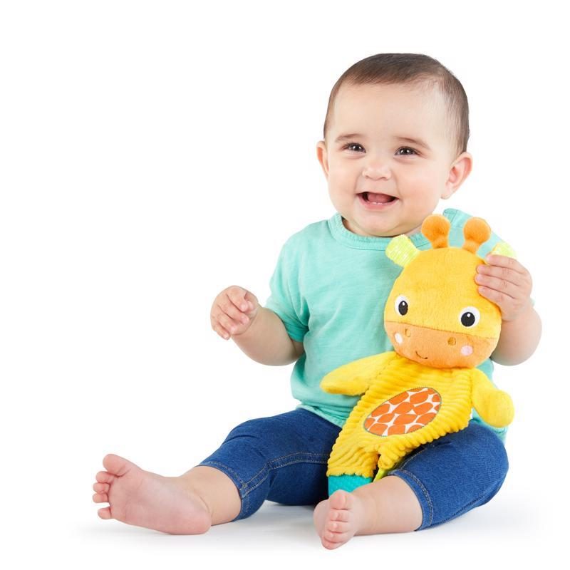 BRIGHT STARTS Hračka - hryzačka Snuggle&Teethe žirafa 0m+ – Obrázok 3