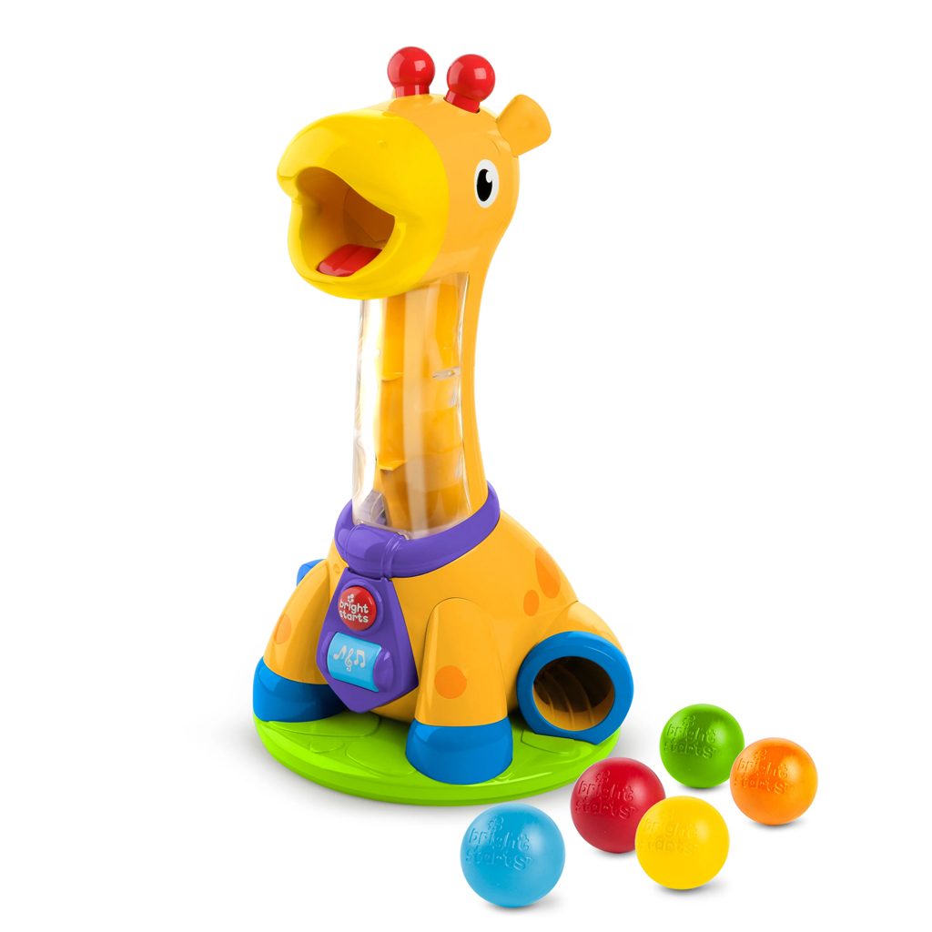 BRIGHT STARTS Hračka hudobná žirafa Spin & Giggle™ 12m+ – Obrázok 2