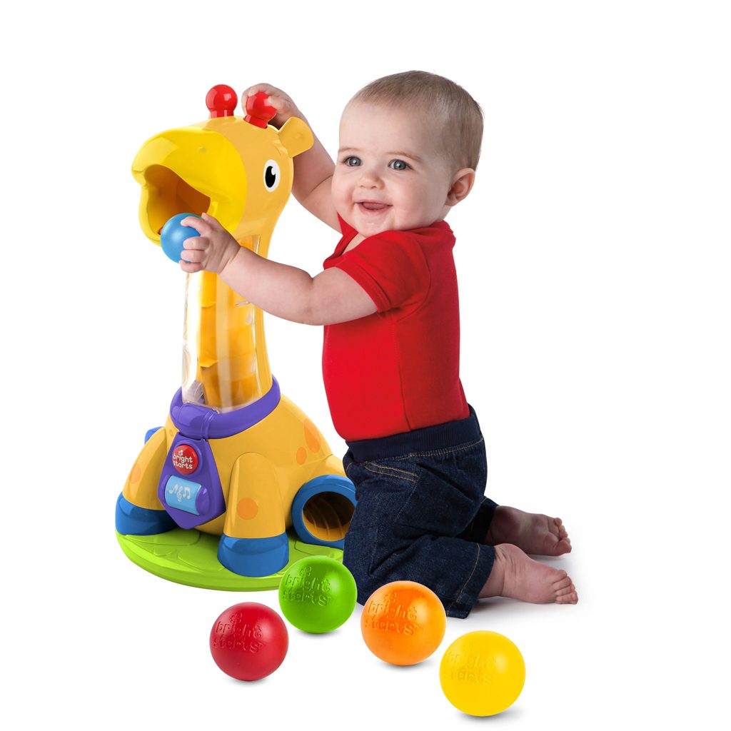 BRIGHT STARTS Hračka hudobná žirafa Spin & Giggle™ 12m+ – Obrázok 8