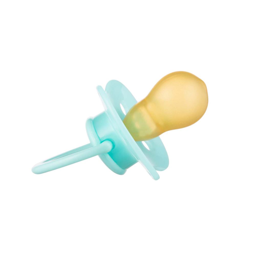CANPOL BABIES Cumlík kaučukový čerešňa 0-6 m Pastels - zelený – Obrázok 3