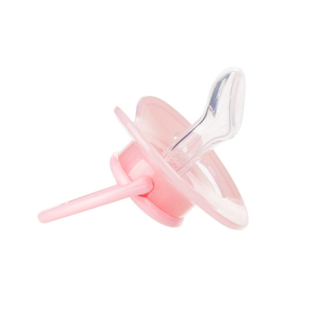 CANPOL BABIES Cumlík silikónový anatomický 18m+ Pastels - srdce – Obrázok 3