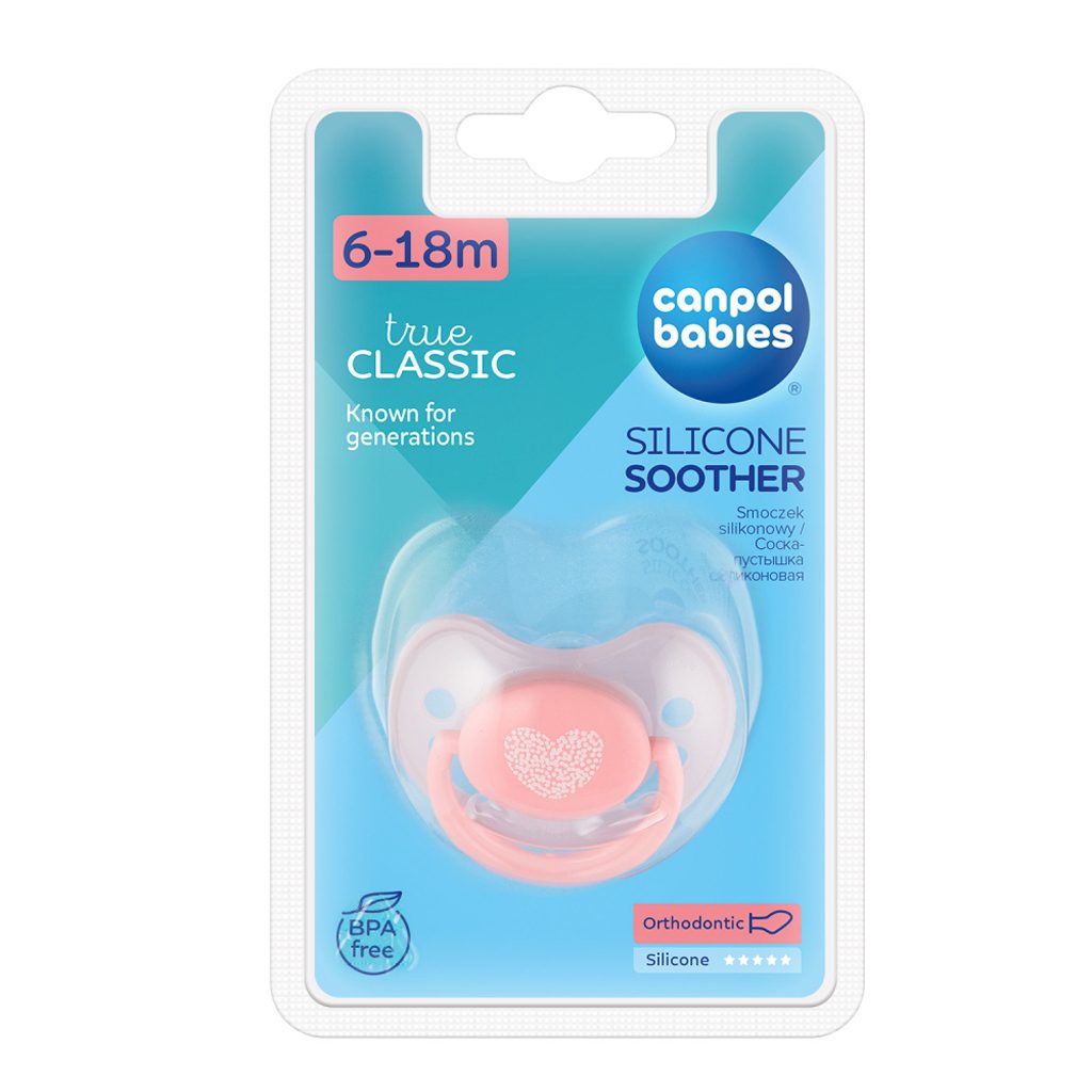 CANPOL BABIES Cumlík silikónový anatomický 6-18m Pastels – srdce – Obrázok 4
