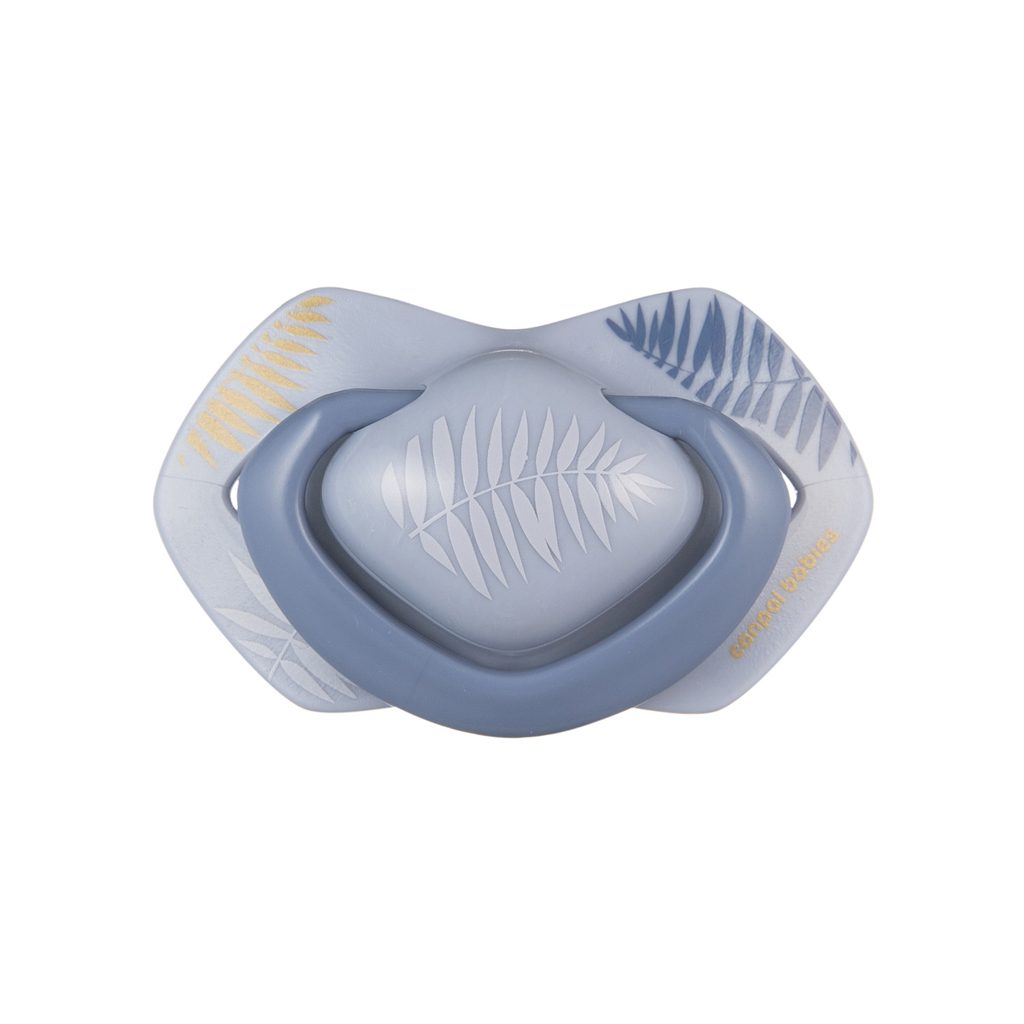CANPOL BABIES Cumlík silikónový symetrický Light touch GOLD 6-18m 2ks modrý – Obrázok 9