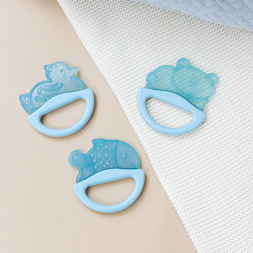 CANPOL BABIES Hrkálka s mäkkou elastickou hryzačkou - Zvieratko – Obrázok 3