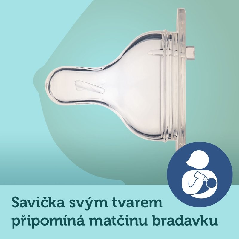 CANPOL BABIES Fľaša so širokým hrdlom Royal Baby 240 ml modrá – Obrázok 5