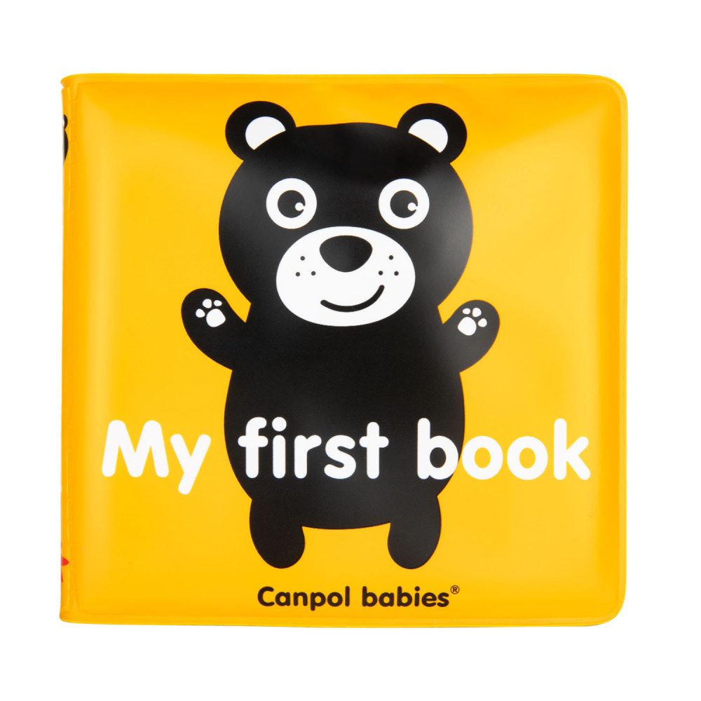 CANPOL BABIES Mäkká knižka pískacia - Sensory Toys