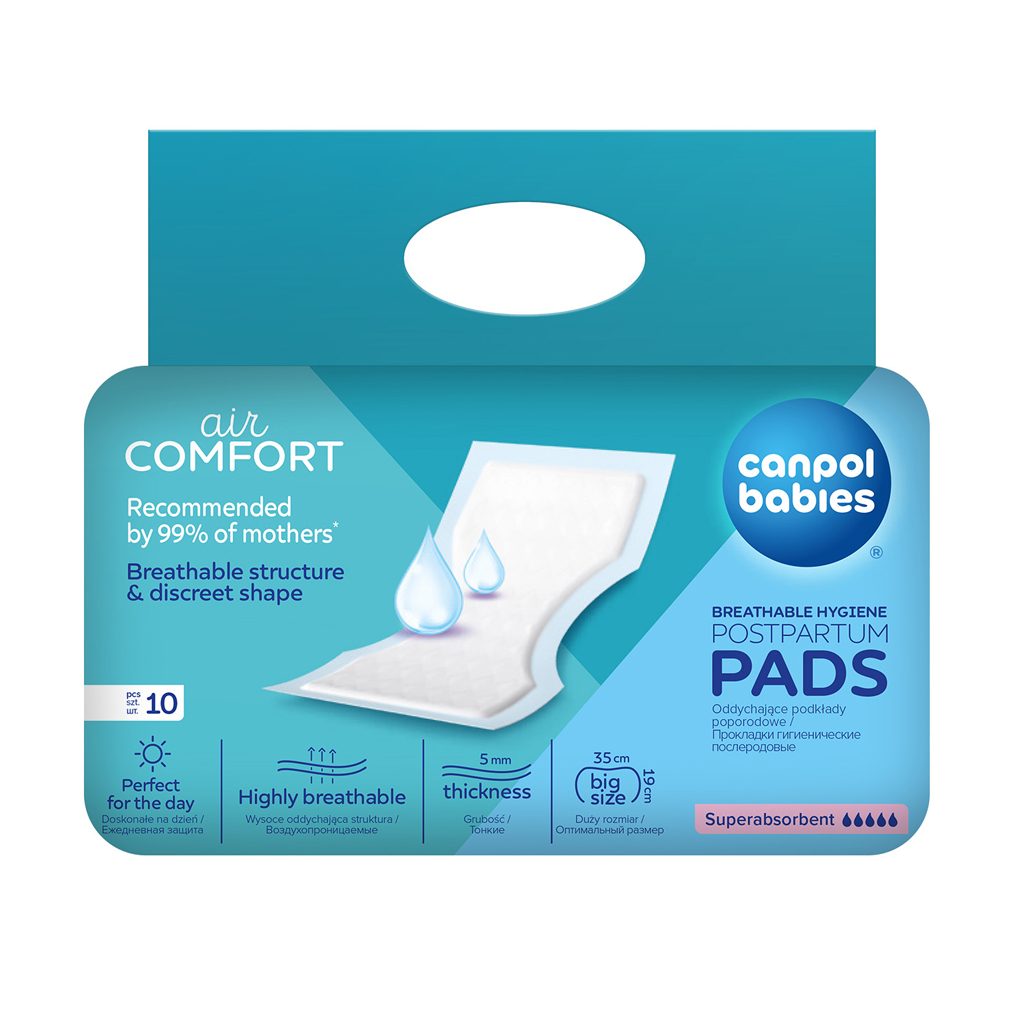 CANPOL BABIES 73/003 Superabsorpčné popôrodné vložky 10 ks – Obrázok 5