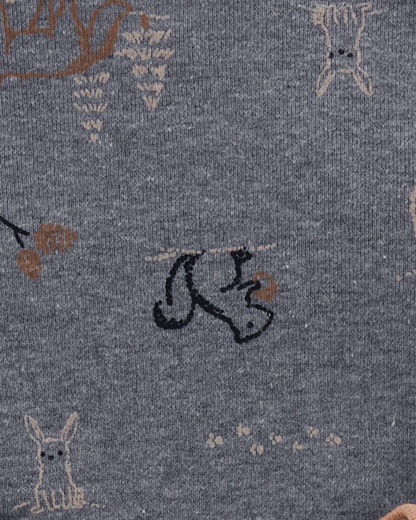 CARTER'S Body dl. rukáv Bear chlapec LBB 4ks NB /veľ.56 – Obrázok 5