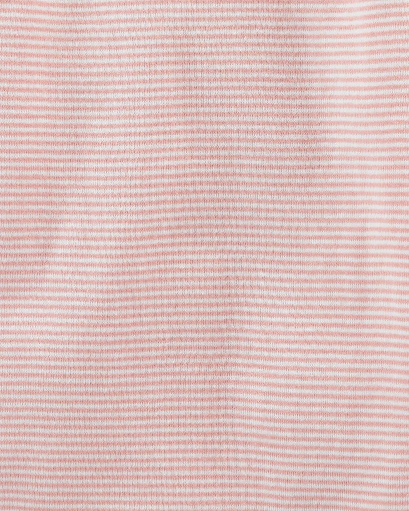 CARTER'S Body dl. rukáv Brown Pink dievča 4ks NB /veľ.56 – Obrázok 3