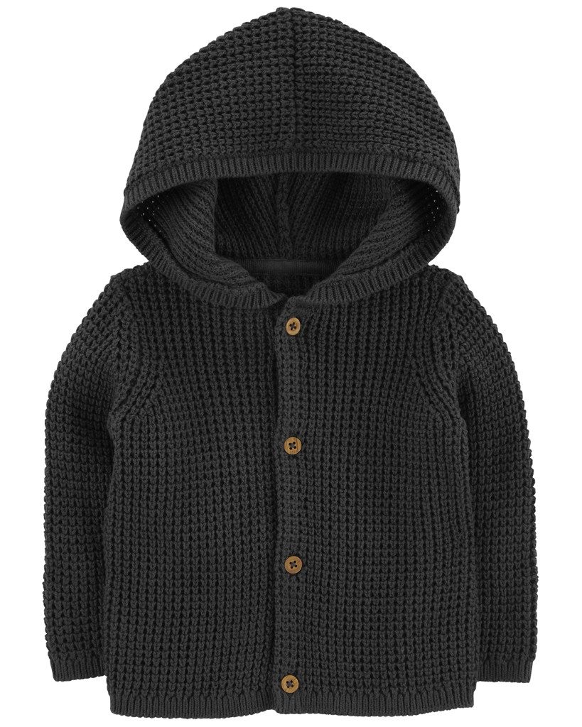 CARTER'S Sveter s kapucňou Navy chlapec 12m – Obrázok 2