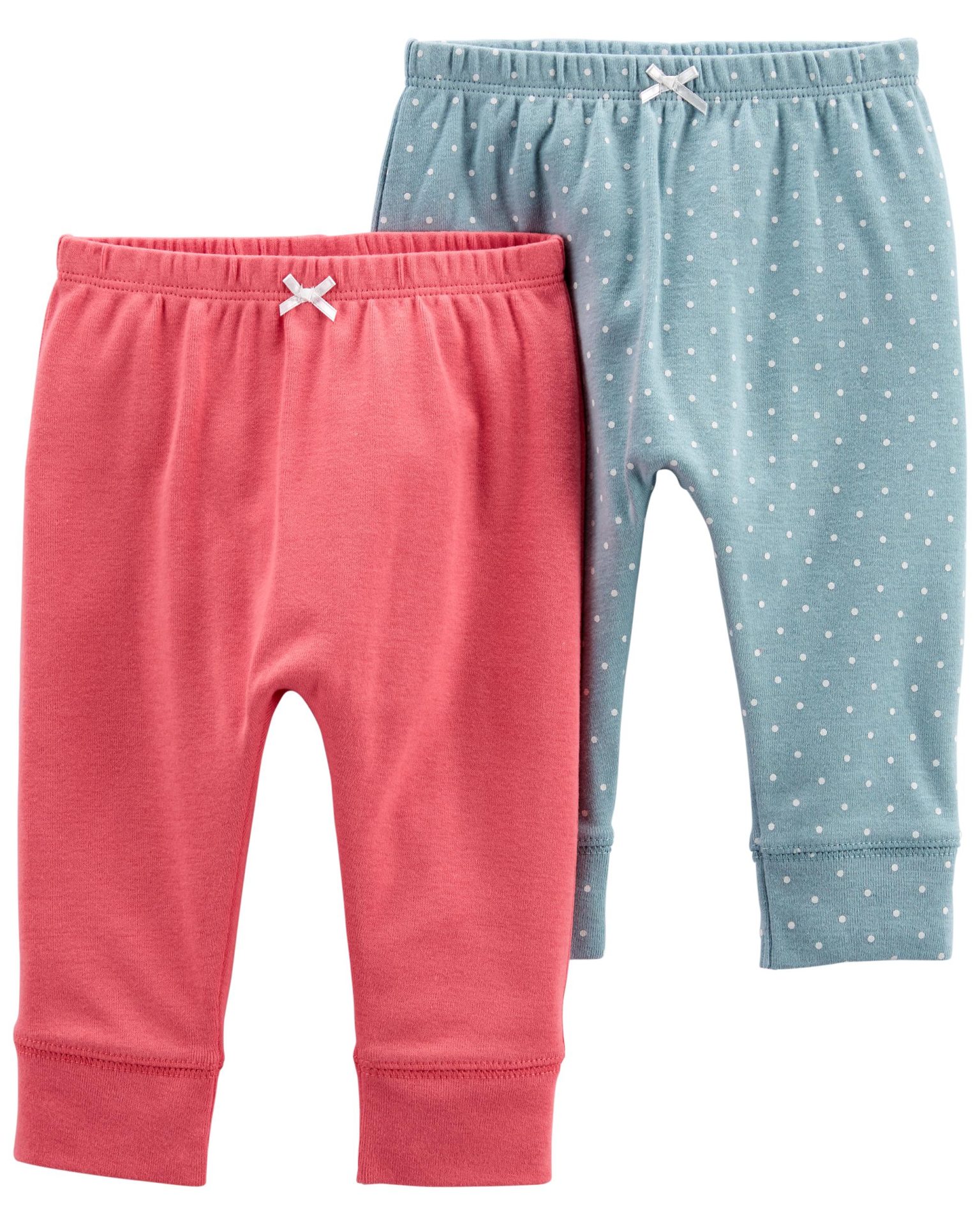 CARTER'S Tepláky Pinkblue dievča LBB 2 ks NB, veľ. 56