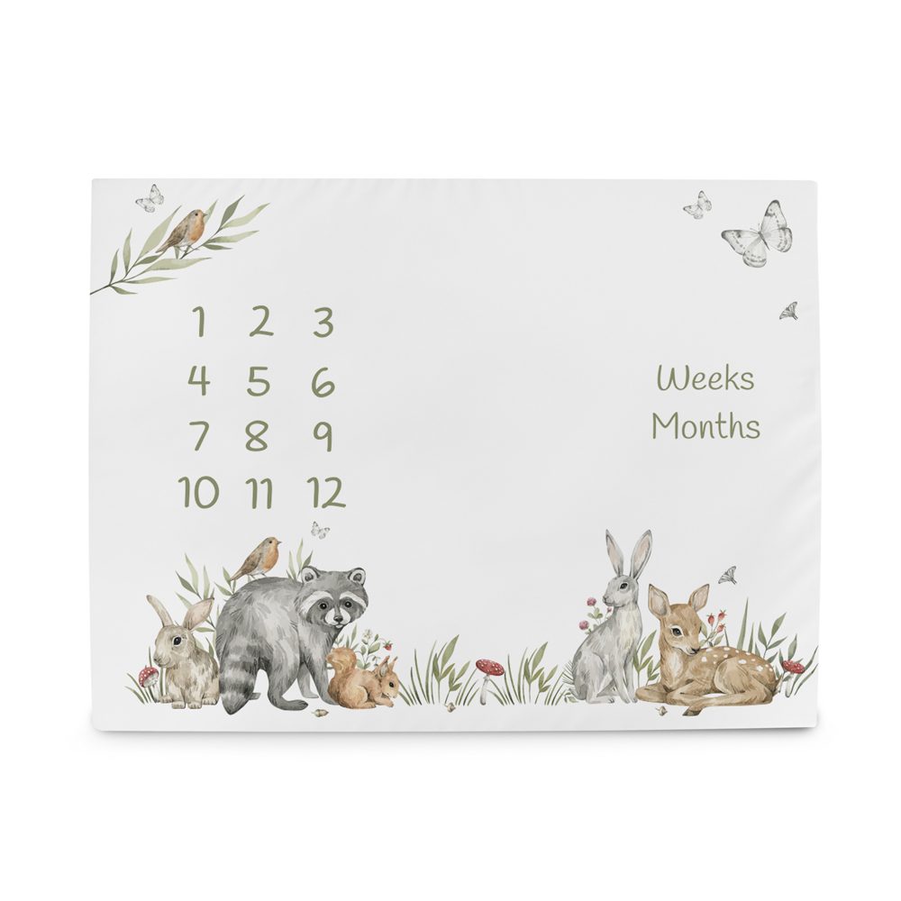 CEBA Podložka míľniková na fotenie (92x72) Basic Animals – Obrázok 2