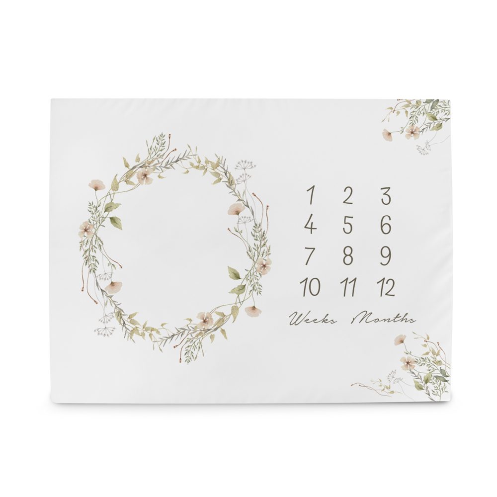 CEBA Podložka míľniková na fotenie (92x72) Basic Summer Flowers – Obrázok 2