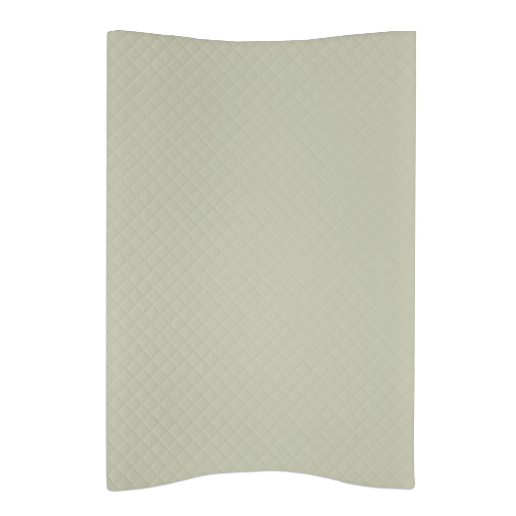 CEBA Podložka prebaľovacia 2-hranná mäkká (48x70) Cosy Caro tymiánová – Obrázok 2
