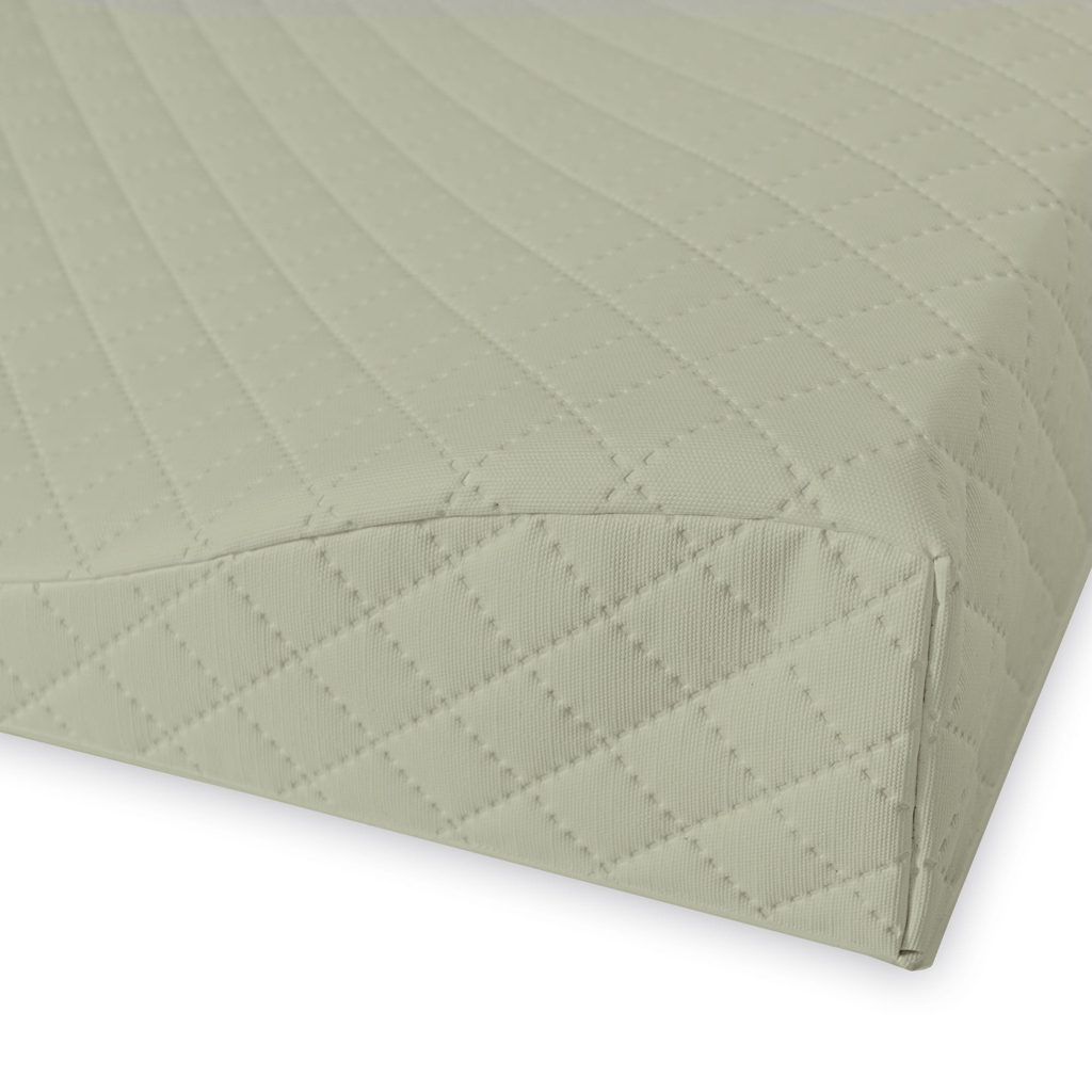 CEBA Podložka prebaľovacia 2-hranná mäkká (48x70) Cosy Caro tymiánová – Obrázok 4