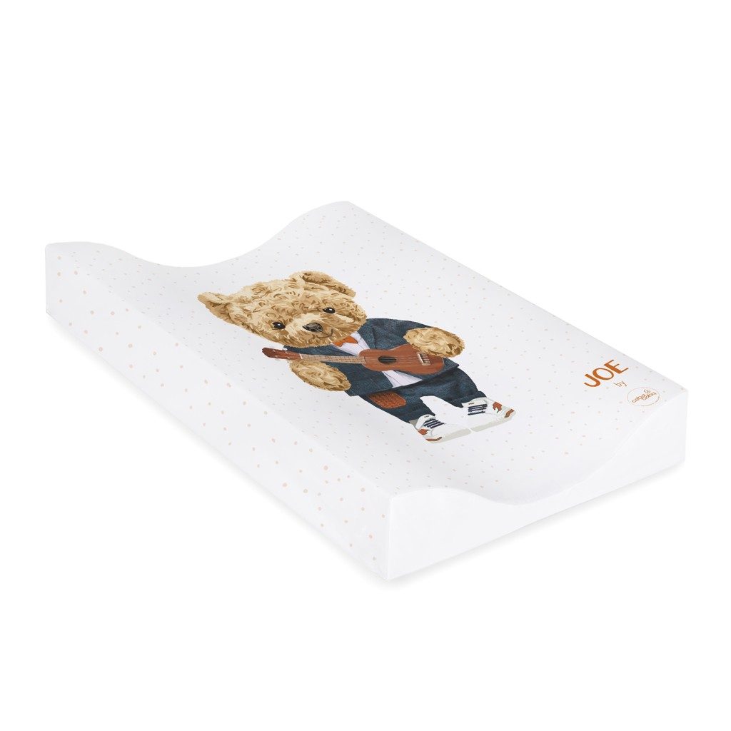 CEBA Podložka prebaľovacia 2-hranná mäkká (48x70) Cosy Fluffy Puffy Joe – Obrázok 3