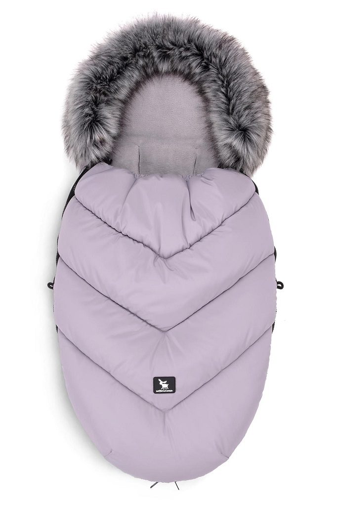 COTTONMOOSE Fusak do kočíku Moose Yukon Gray – Obrázok 2