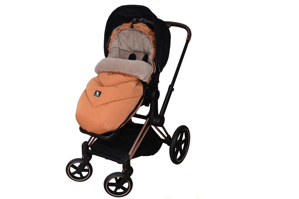 COTTONMOOSE Fusak do kočíku Moose Yukon Gray – Obrázok 15