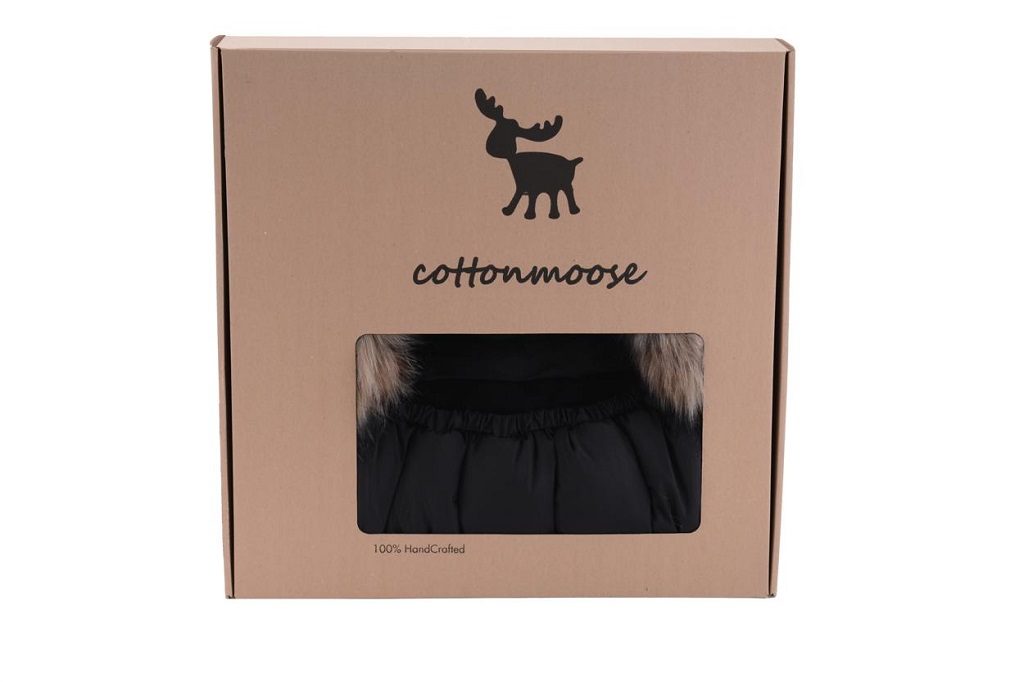 COTTONMOOSE Fusak do kočíku Moose Yukon Gray – Obrázok 16