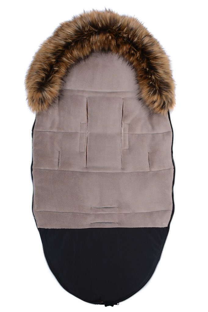 COTTONMOOSE Fusak do kočíku Moose Yukon Gray – Obrázok 6