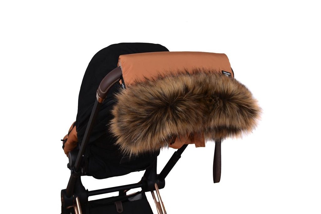 COTTONMOOSE Rukávnik na kočík Red – Obrázok 3