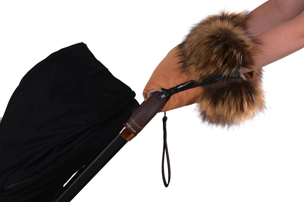 COTTONMOOSE Rukávnik na kočík Red – Obrázok 4