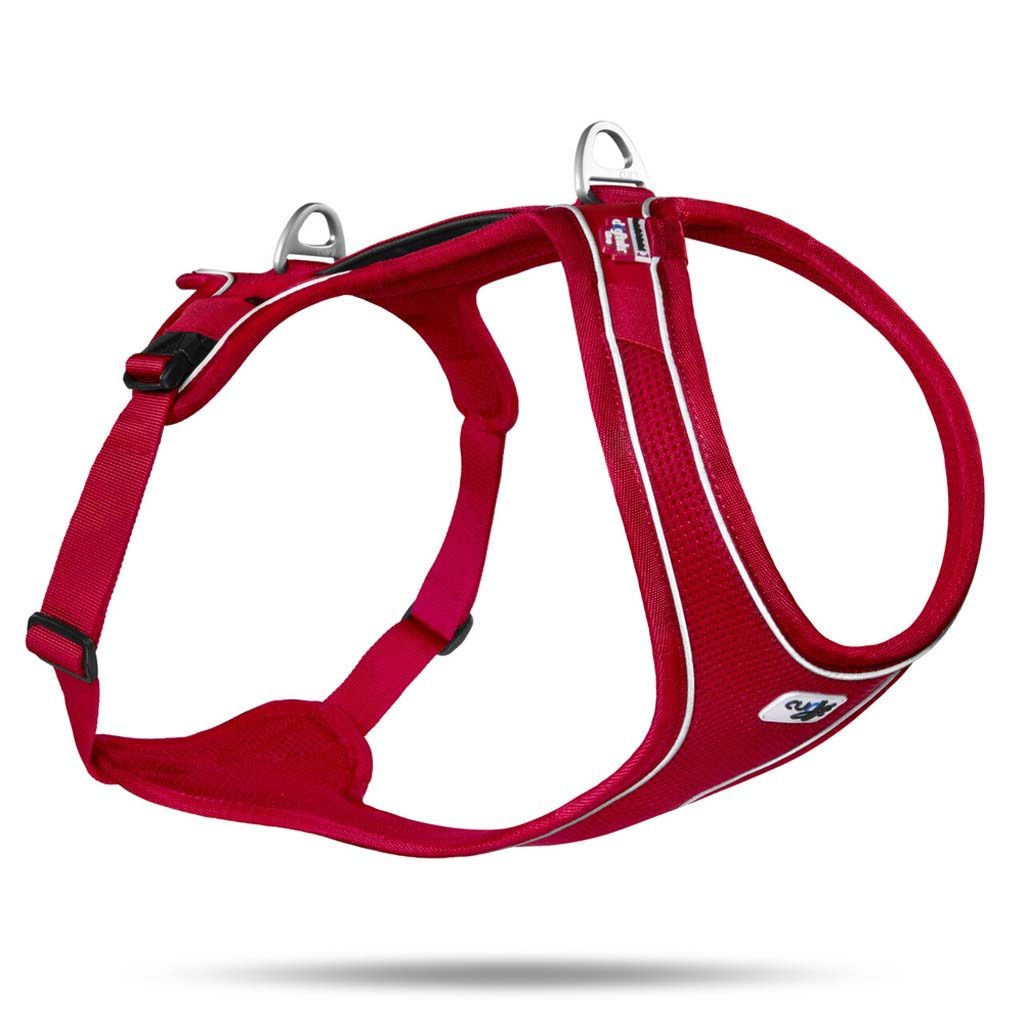 CURLI Postroj pre psov Belka Comfort Red M, 20-30 kg – Obrázok 2