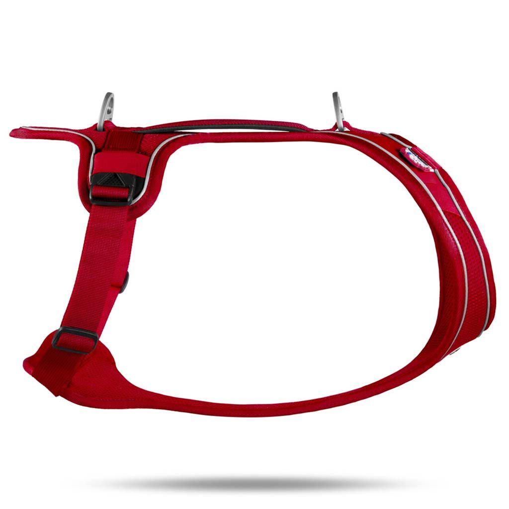 CURLI Postroj pre psov Belka Comfort Red XS, 15-20 kg – Obrázok 4