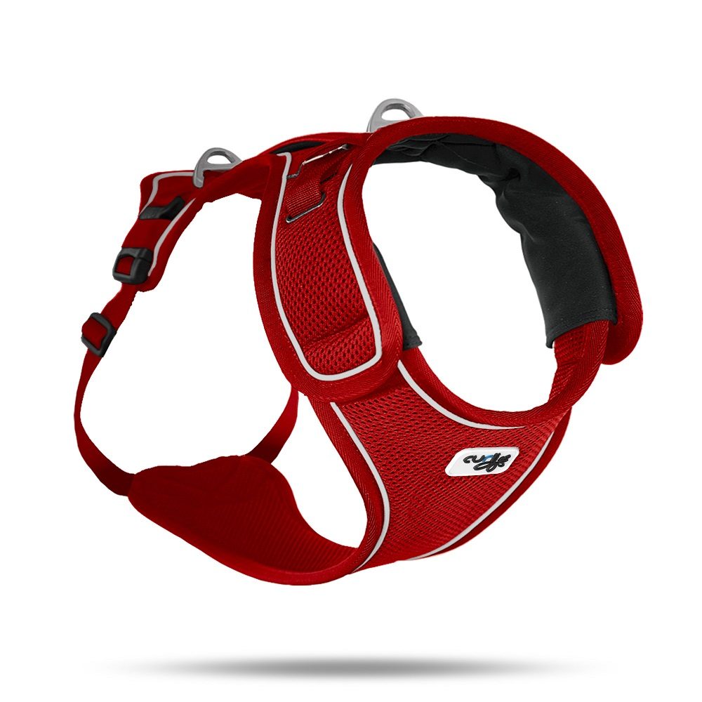 CURLI Postroj pre psov Belka Red S, 15-25 kg – Obrázok 2