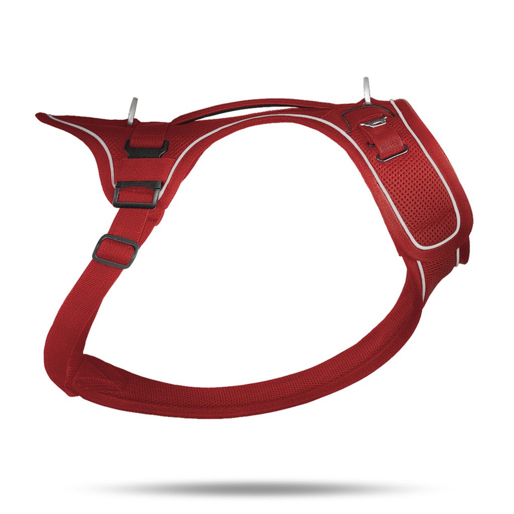 CURLI Postroj pre psov Belka Red XL 30-45 kg – Obrázok 3