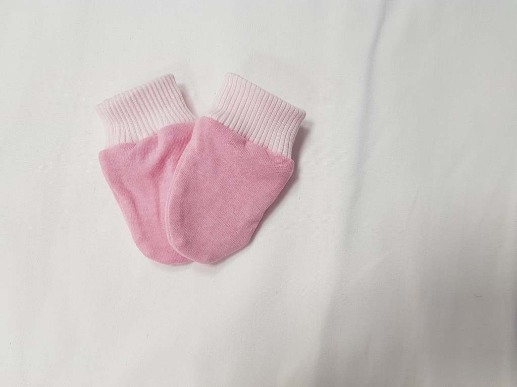DAUBNER Rukavičky Kojenecké Rose – Obrázok 2