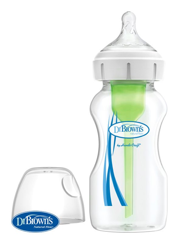 DR.BROWN'S Fľaša antikolik Options+ široké hrdlo 270 ml plast – Obrázok 2