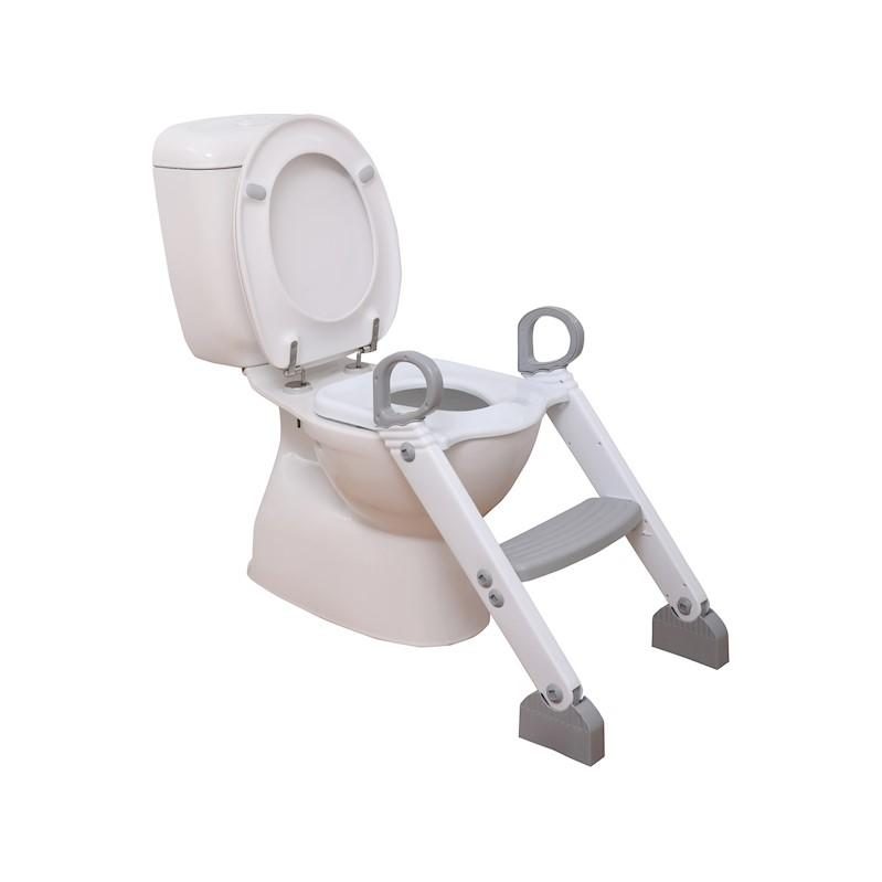 DREAMBABY Stupienok k WC šedo/biela – Obrázok 2