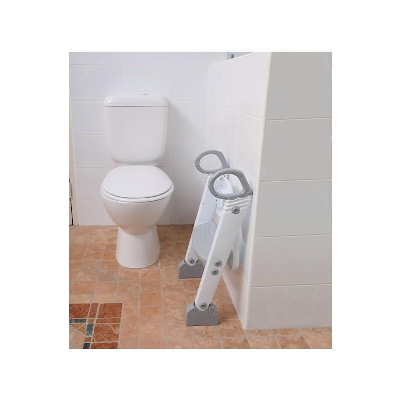 DREAMBABY Stupienok k WC šedo/biela – Obrázok 4