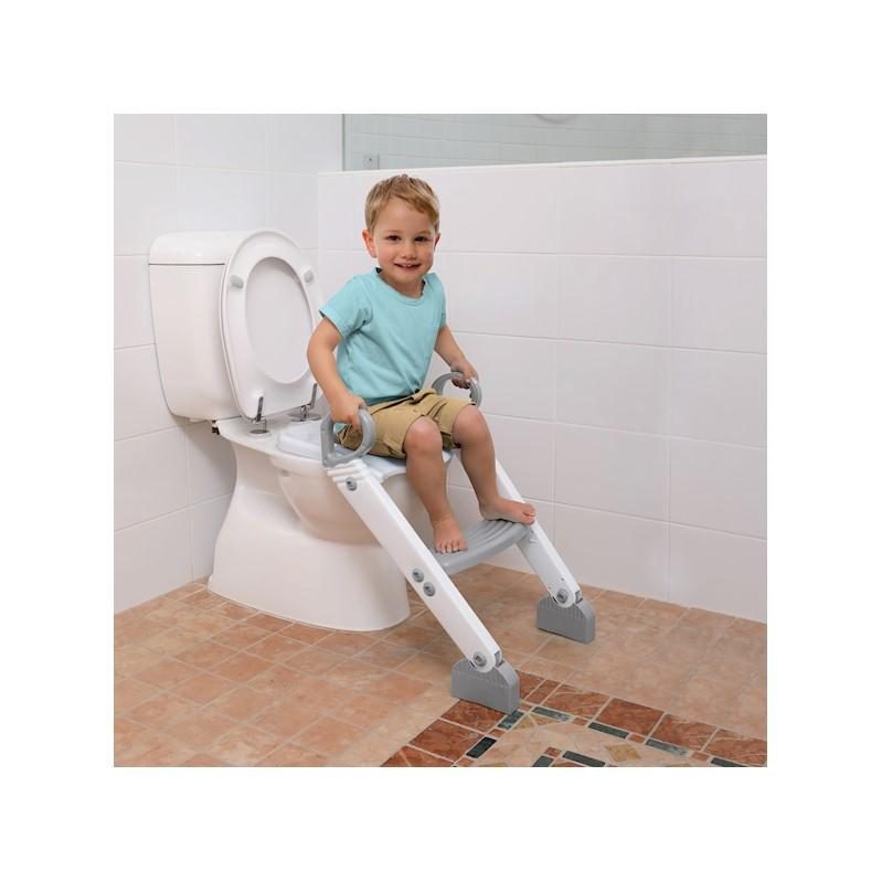 DREAMBABY Stupienok k WC šedo/biela – Obrázok 6