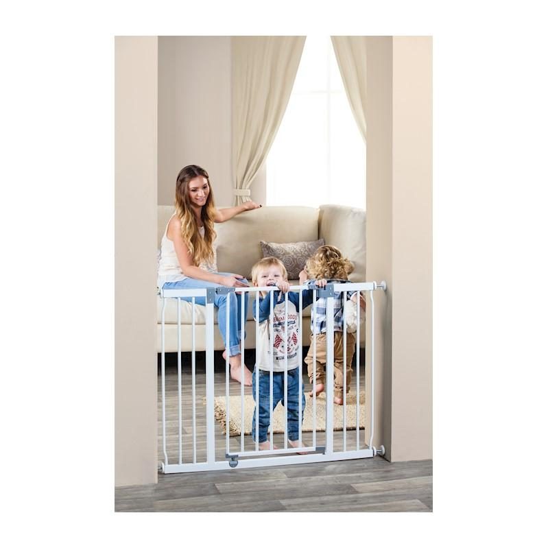 DREAMBABY Zábrana bezpečnostná Liberty extra široká 99-105,5 cm biela – Obrázok 6