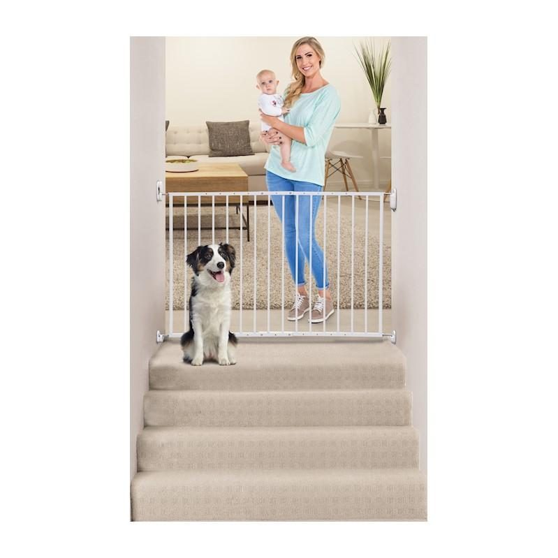 DREAMBABY Zábrana dvojpanelová Arizona 68-112 cm Metal – Obrázok 4