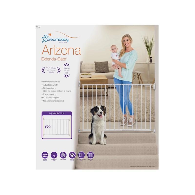 DREAMBABY Zábrana dvojpanelová Arizona 68-112 cm Metal – Obrázok 5