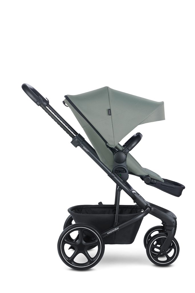 EASYWALKER Kočík kombinovaný Harvey⁵ 2v1 Agave Green LITE RWS + CYBEX Aton B2 i-Size + základňa – Obrázok 20