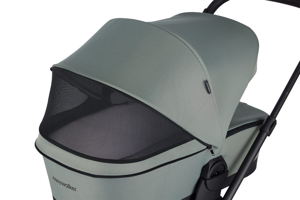EASYWALKER Kočík kombinovaný Harvey⁵ 2v1 Agave Green LITE RWS + CYBEX Aton B2 i-Size + základňa – Obrázok 9