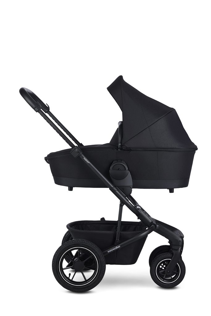 EASYWALKER Kočík kombinovaný Harvey⁵ 2v1 Midnight Black LITE AIR +CYBEX Aton B2 i-Size,základňa – Obrázok 4