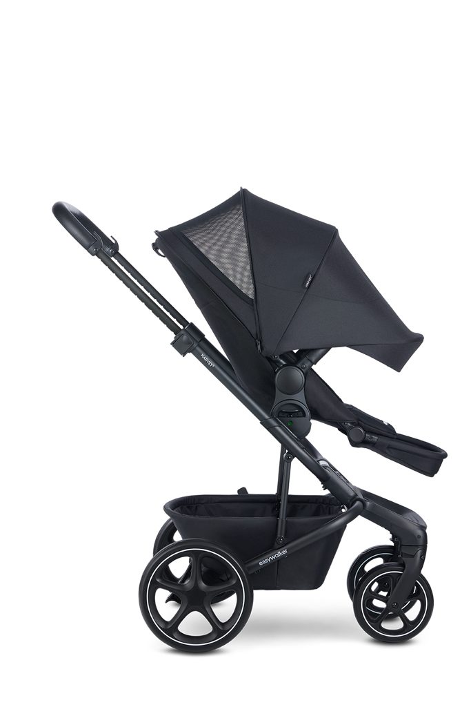 EASYWALKER Kočík kombinovaný Harvey⁵ 2v1 Midnight Black LITE RWS – Obrázok 9