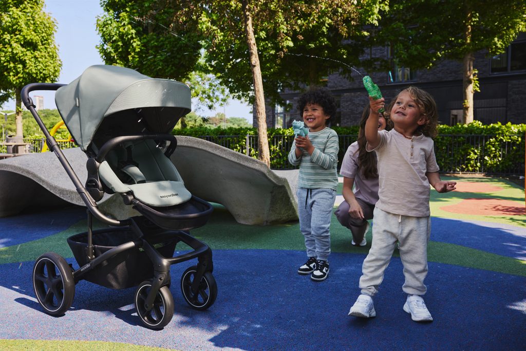 EASYWALKER Kočík kombinovaný Harvey⁵ 2v1 Midnight Black LITE RWS +CYBEX Aton B2 i-Size,základňa – Obrázok 31