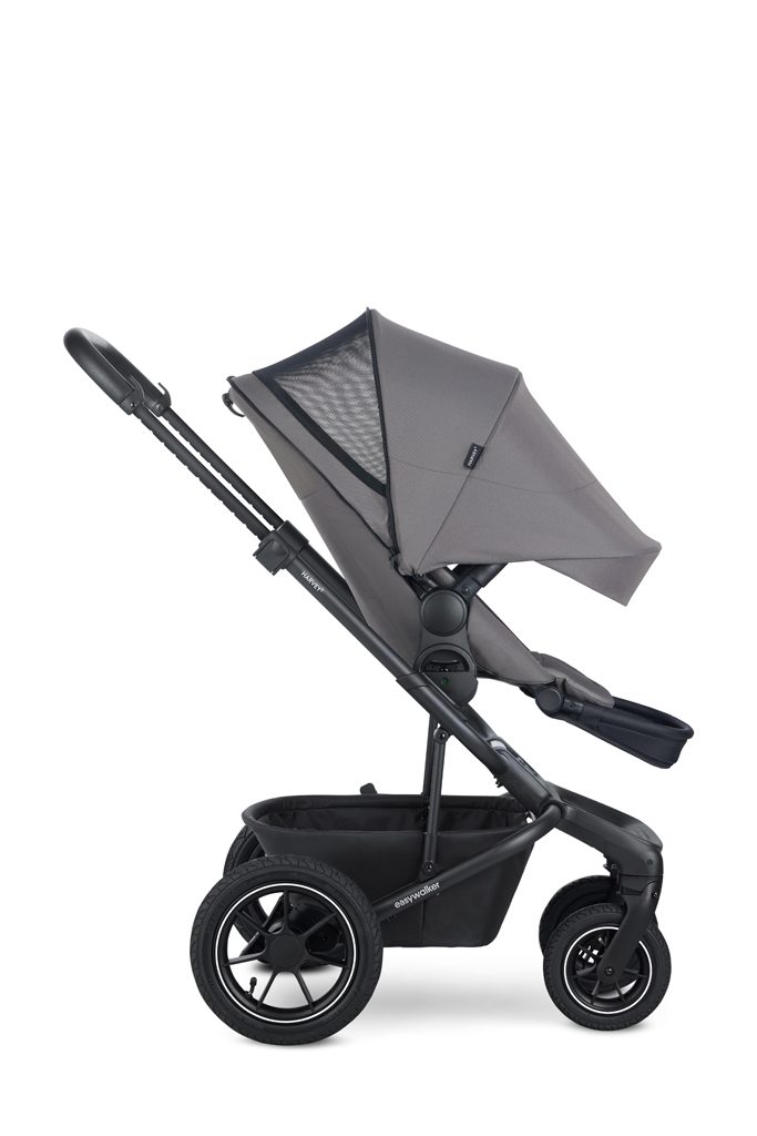 EASYWALKER Kočík kombinovaný Harvey⁵ 2v1 Pebble Grey LITE AIR – Obrázok 11