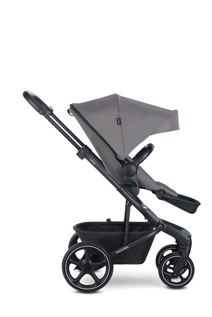 EASYWALKER Kočík kombinovaný Harvey⁵ 2v1 Pebble Grey LITE RWS + CYBEX Aton B2 i-Size + základňa – Obrázok 16