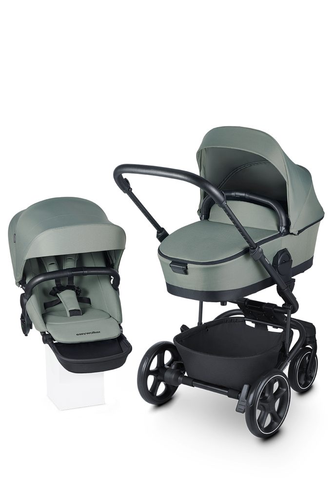 EASYWALKER Kočík kombinovaný Harvey⁵ Agave Green XXL RWS + CYBEX Aton B2 i-Size + základňa – Obrázok 3