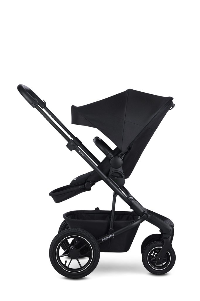 EASYWALKER Kočík kombinovaný Harvey⁵ Midnight Black XXL AIR + CYBEX Aton B2 i-Size + základňa – Obrázok 15